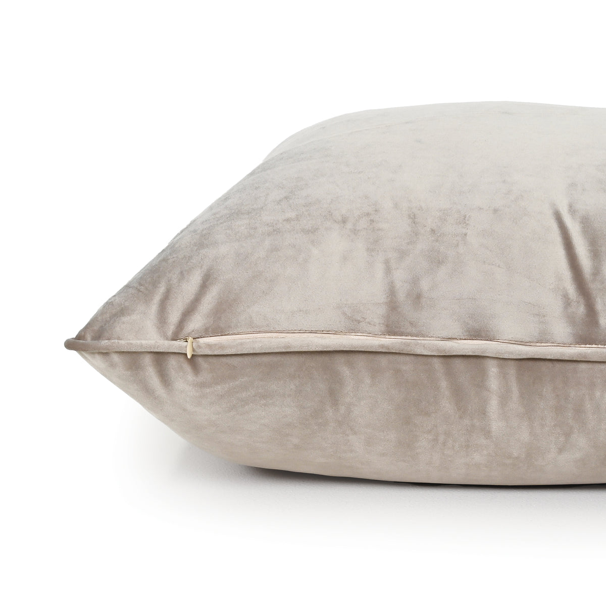 Nougat - Fluweel Kussen - 55 X 55