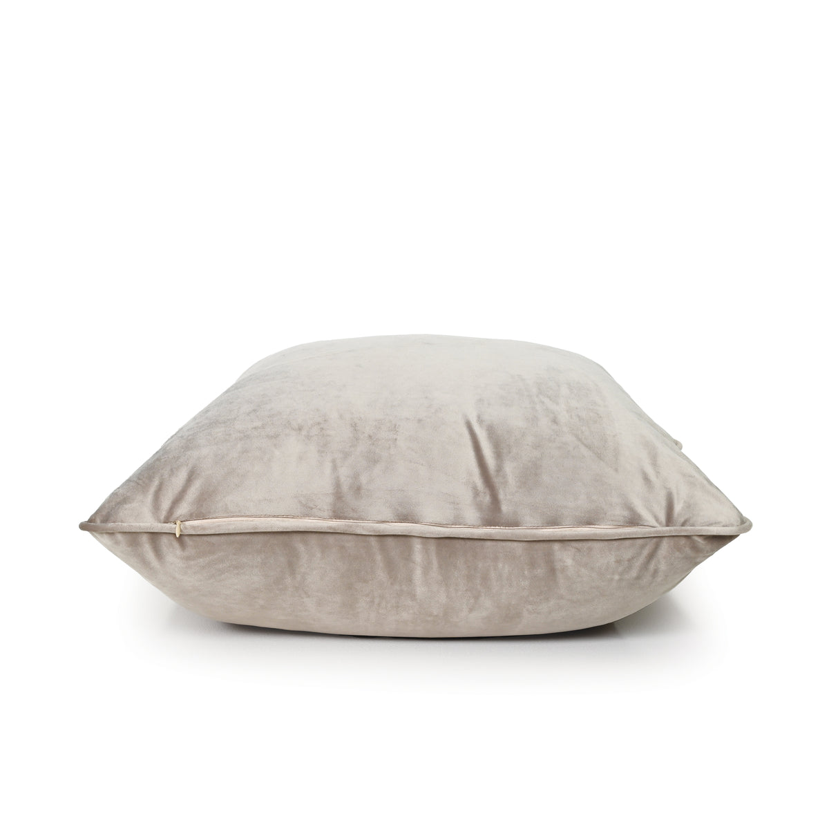 Nougat - Fluweel Kussen - 55 X 55
