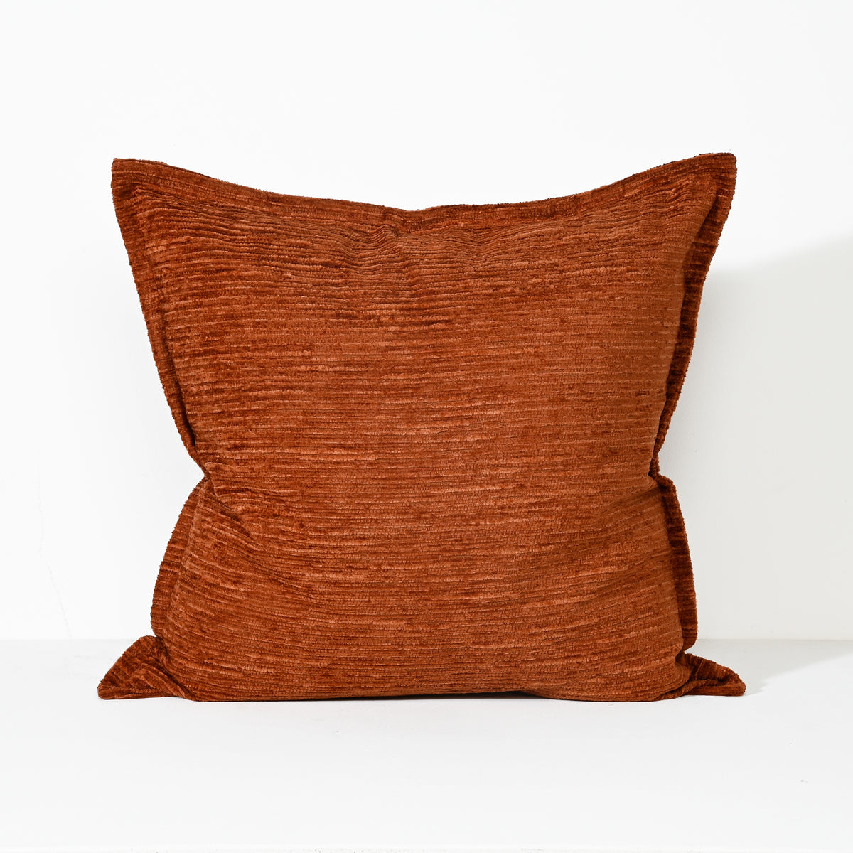 Ruffled Autumn - Fabric Cushion - 55 X 55